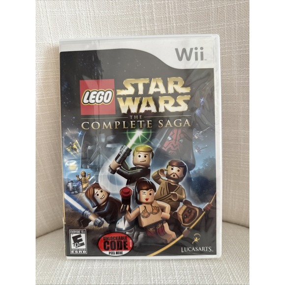 LEGO Star Wars Complete Saga - Nintendo Wii Pristine Authentic New Sealed - Picture 1 of 3